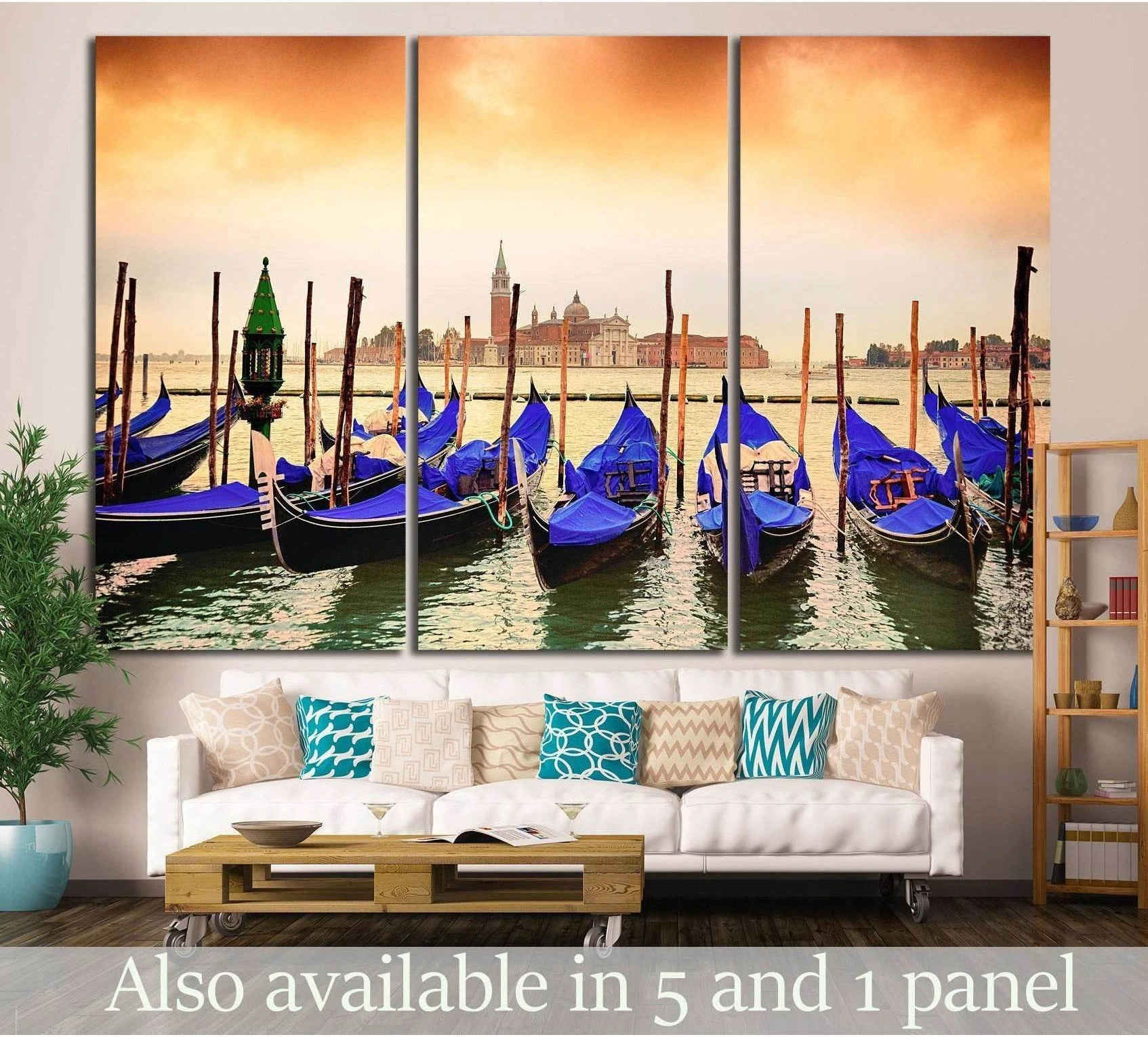 Venezia, Italy №773 Ready to Hang Canvas Print - Zellart Canvas Prints ALL_Products, s-773