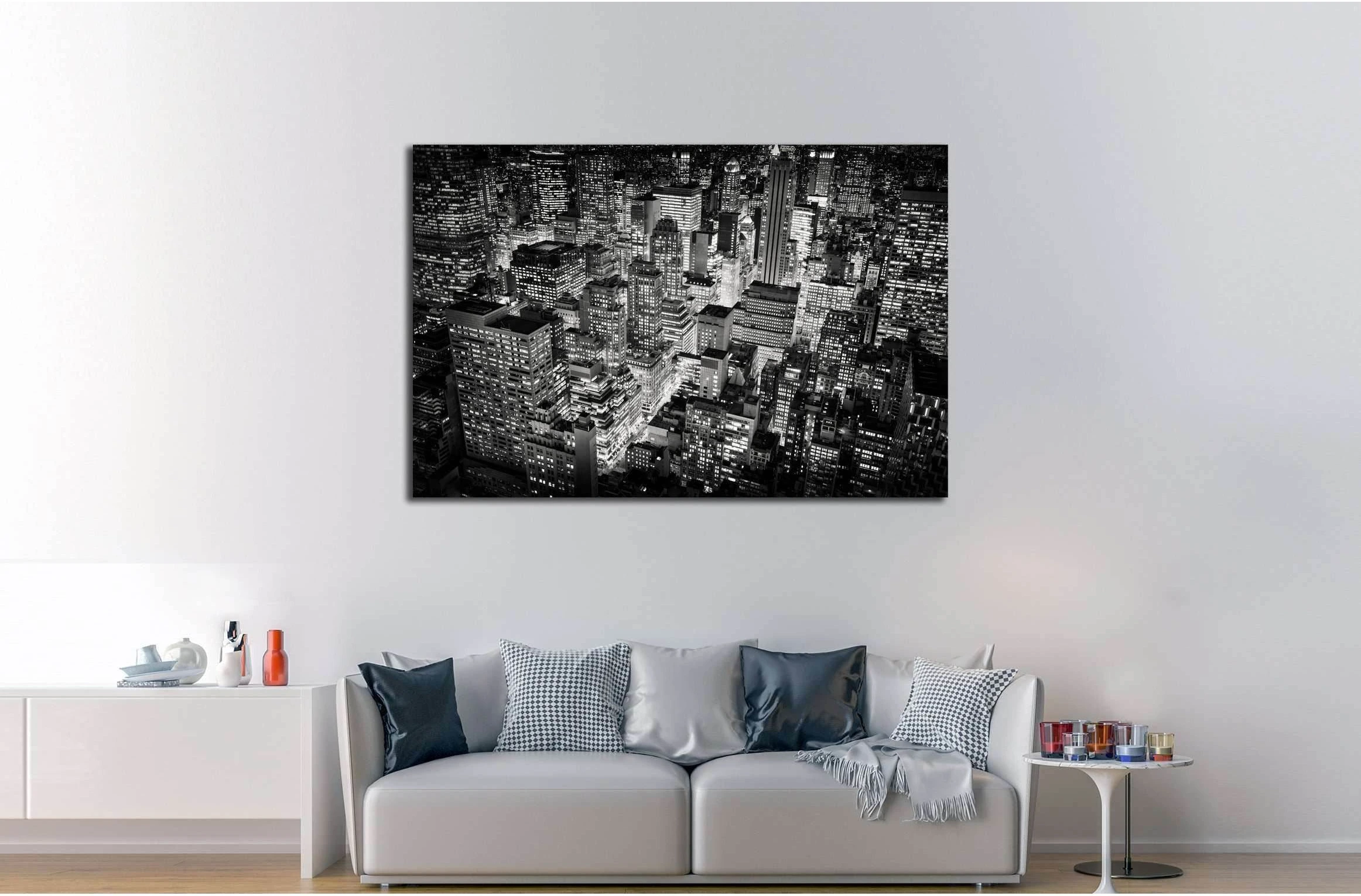 View from the Empire State Building, New York City №2953 Ready to Hang Canvas Print - Zellart Canvas Prints 0_NY_ART, ALL_Products, s-2953