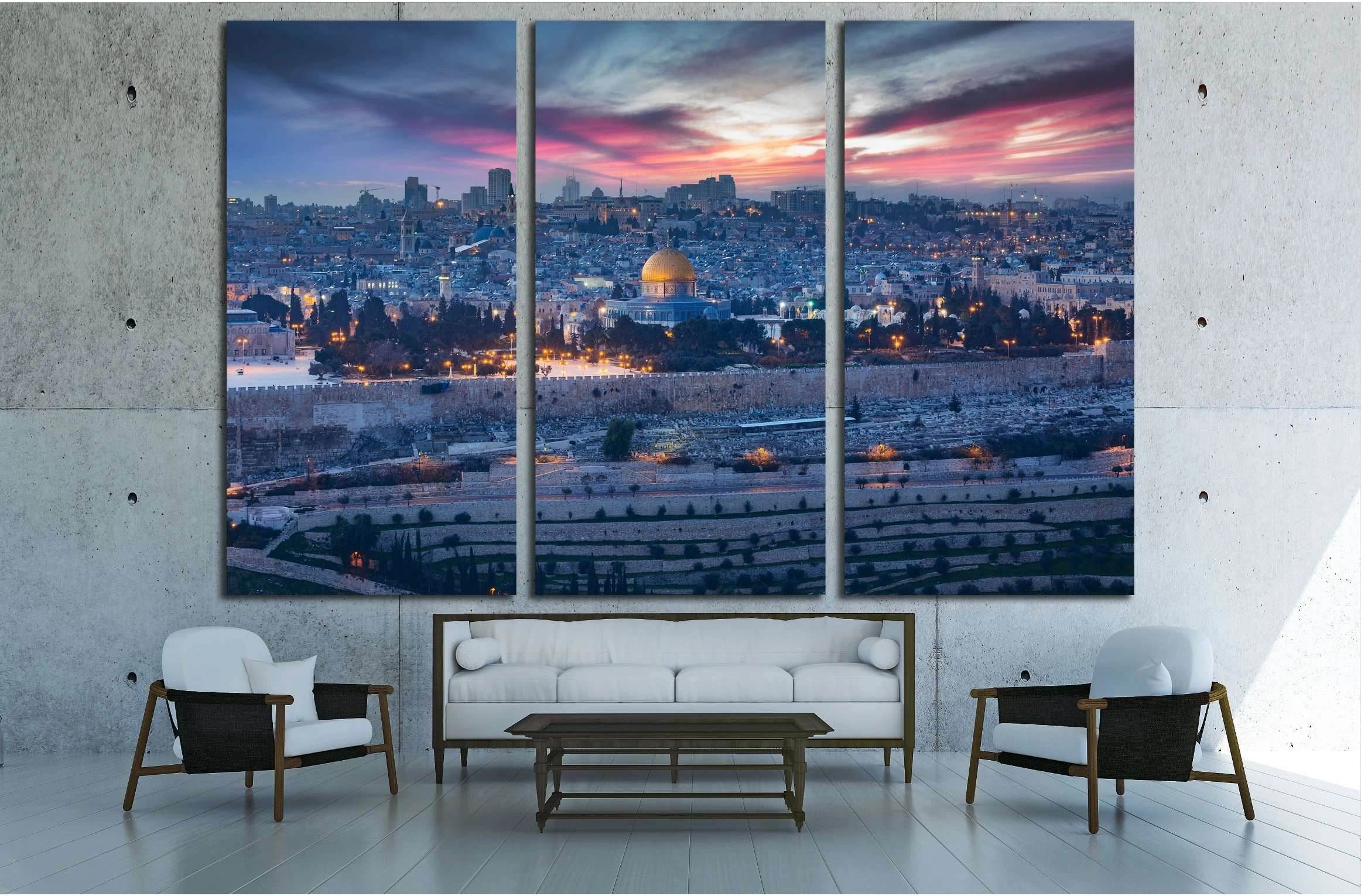 View to Jerusalem old city, product view 2