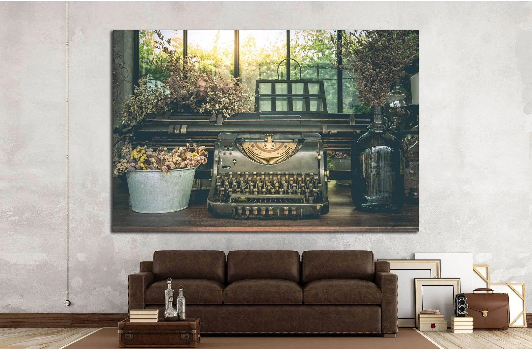 Vintage ornaments №1071 Ready to Hang Canvas Print - Zellart Canvas Prints ALL_Products, s-1071