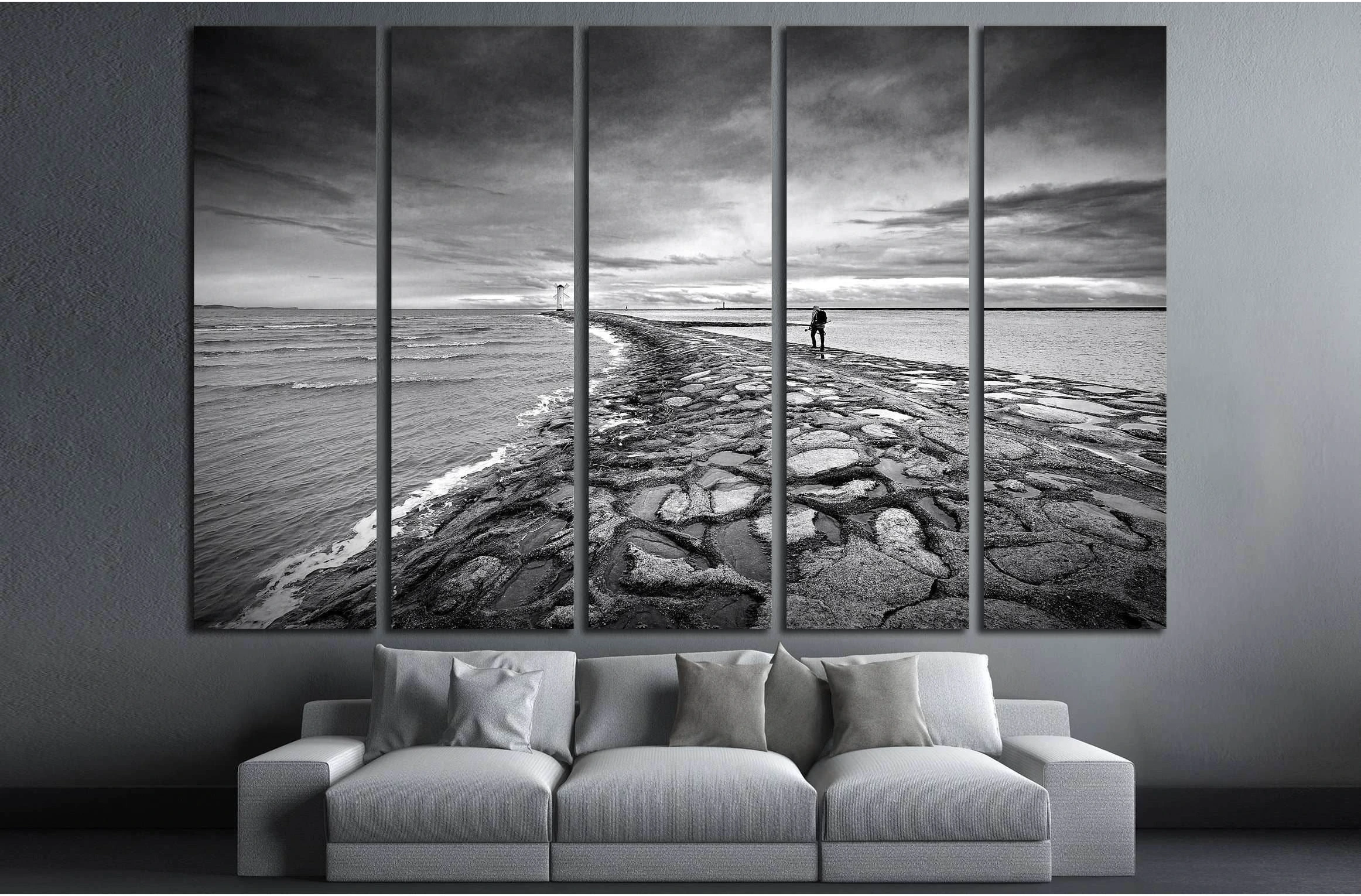 Wanderer №2926 Ready to Hang Canvas Print - Zellart Canvas Prints ALL_Products, s-2926