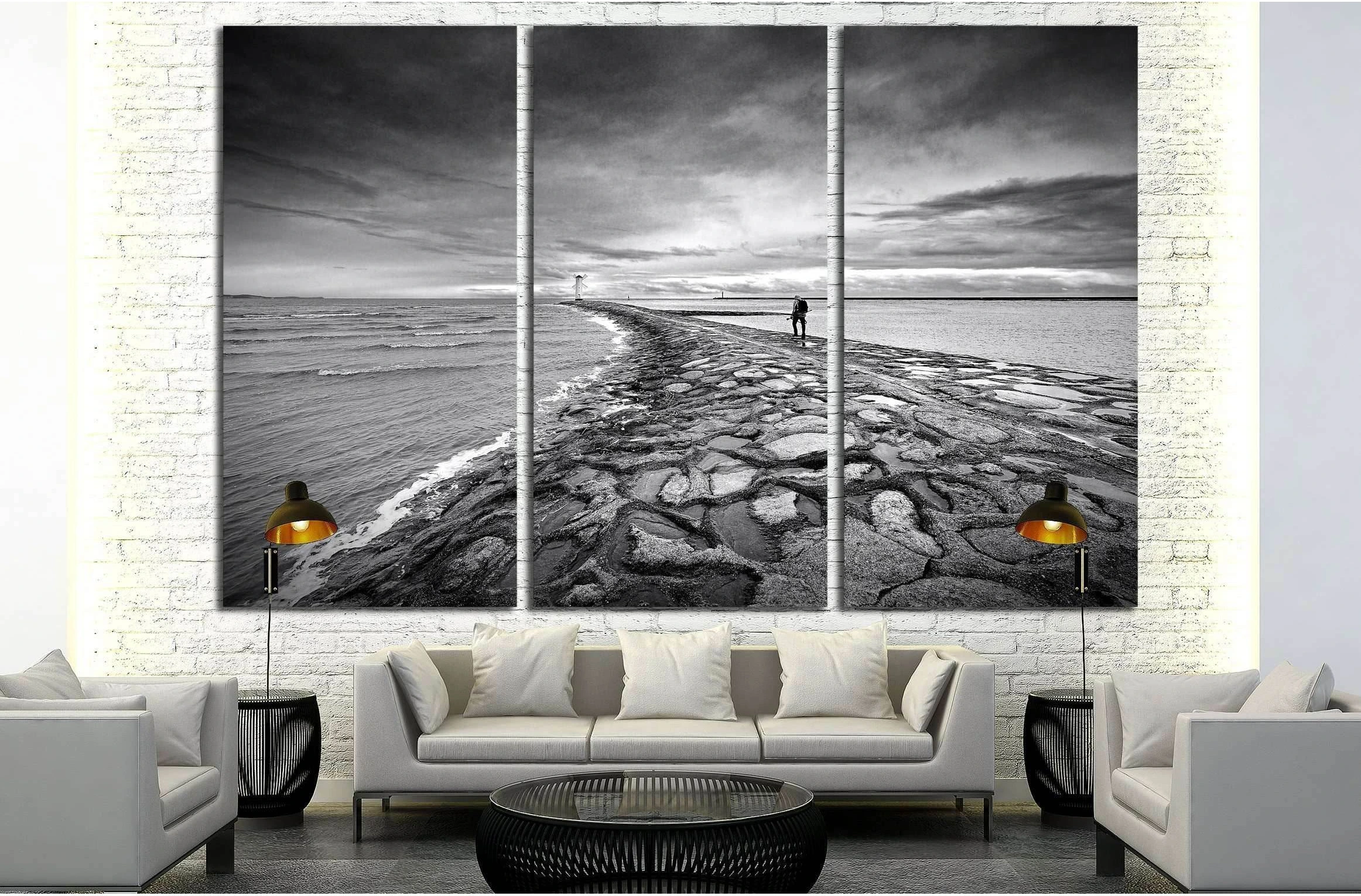 Wanderer №2926 Ready to Hang Canvas Print - Zellart Canvas Prints ALL_Products, s-2926