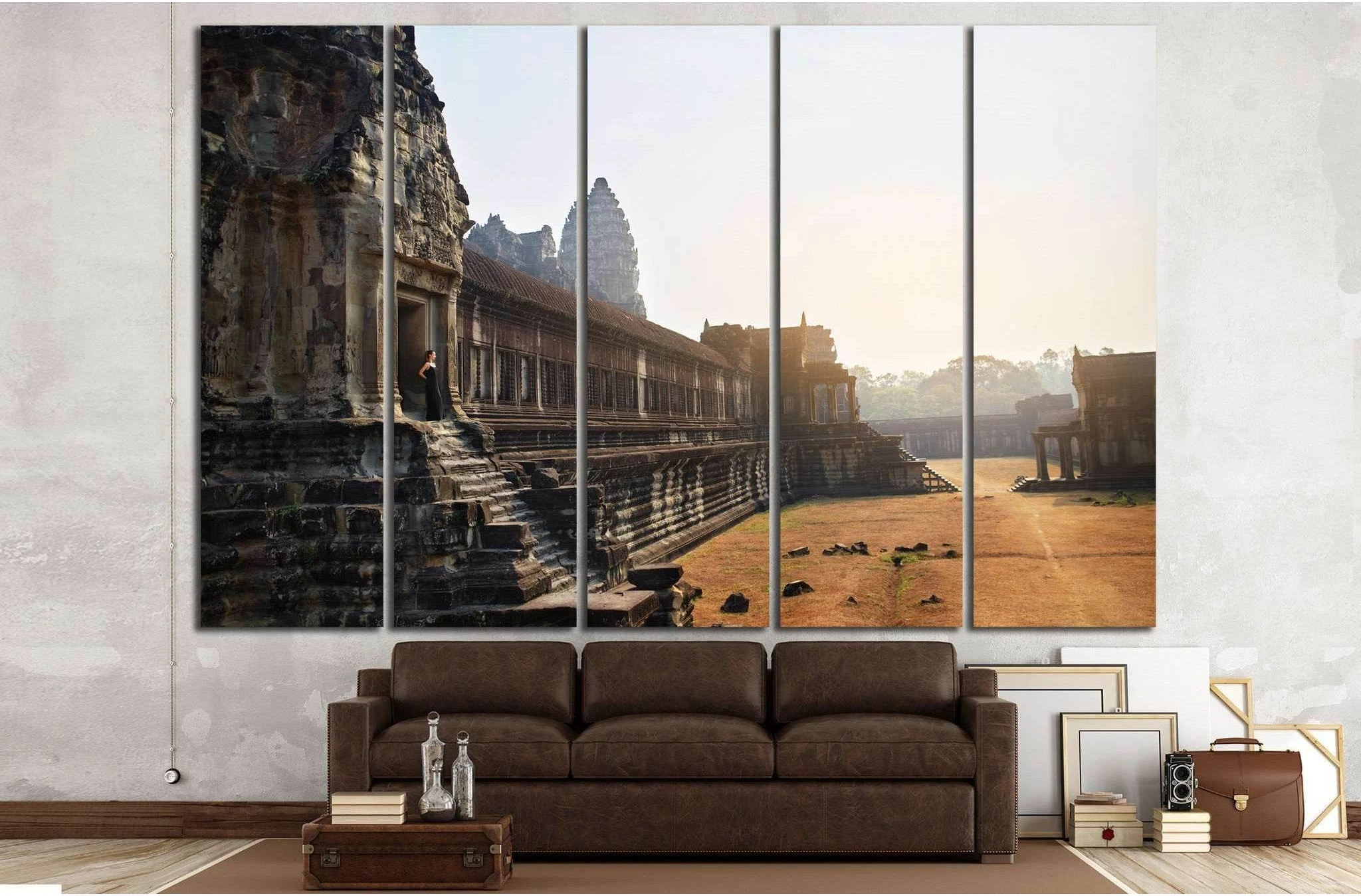 World Largest Religious Monument, Asia №860 Ready to Hang Canvas Print - Zellart Canvas Prints ALL_Products, s-860