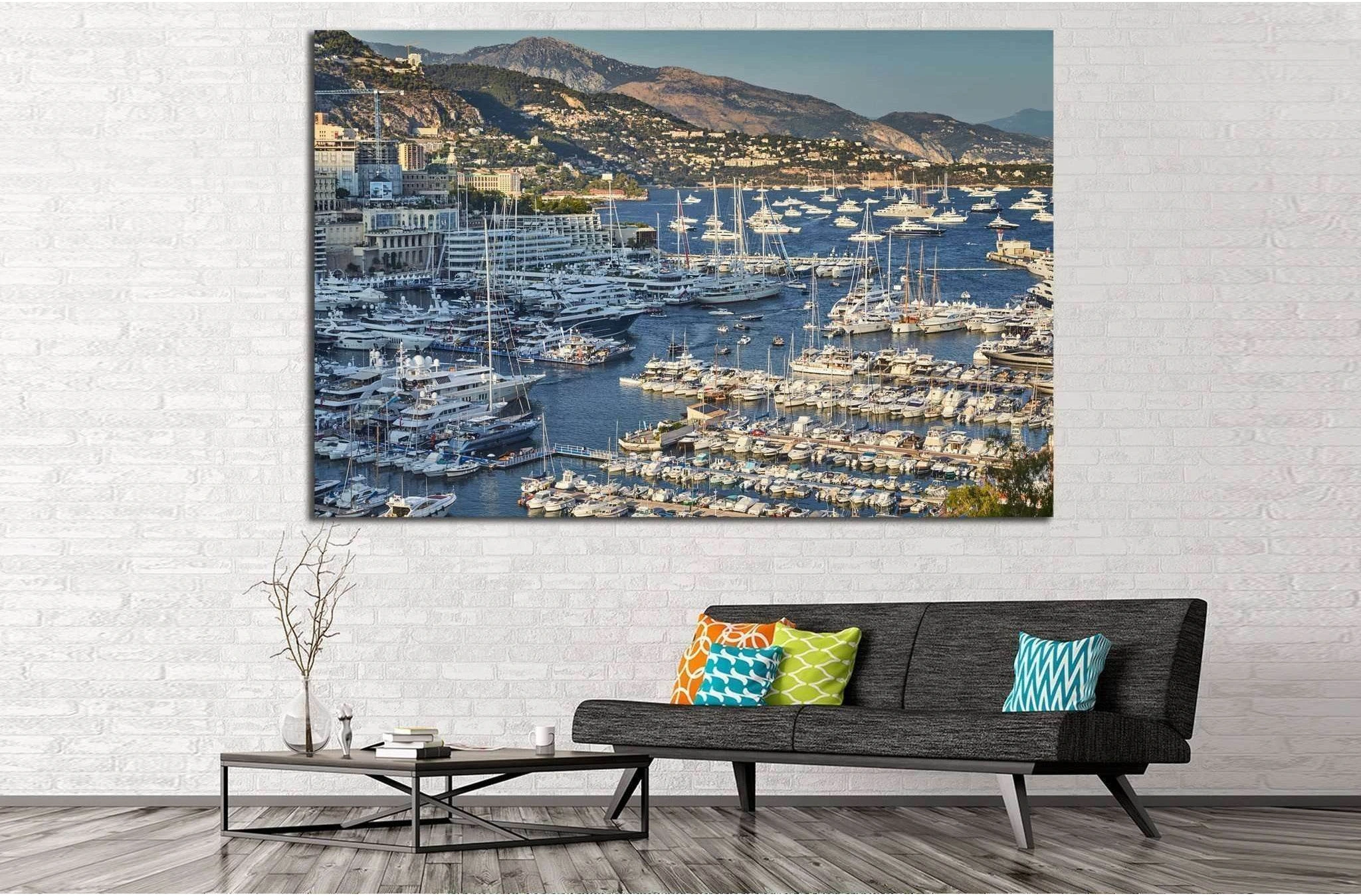 Yacht Club №213 Ready to Hang Canvas Print - Zellart Canvas Prints ALL_Products, wd-213