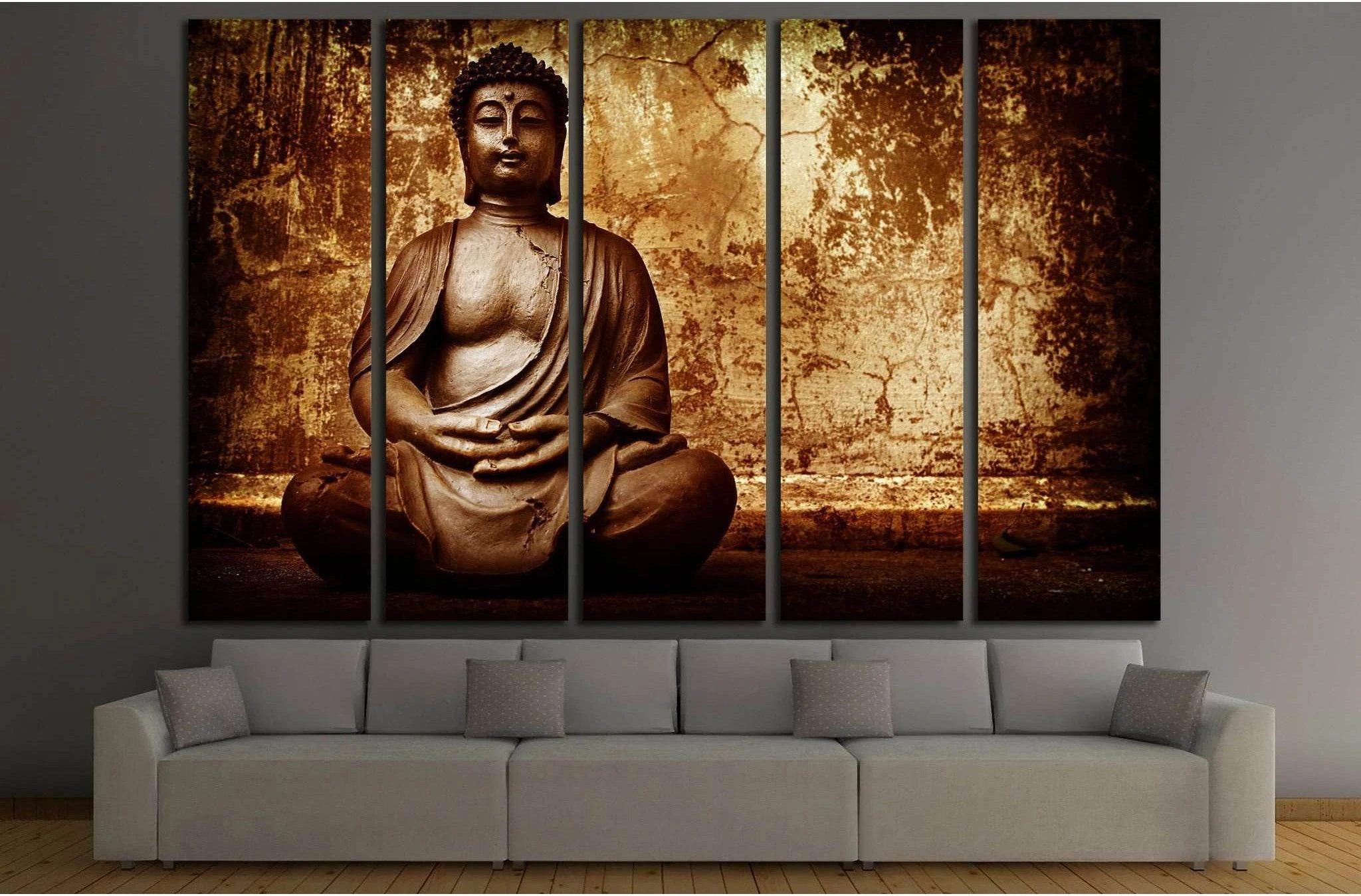Zen Buddhism №706 Ready to Hang Canvas Print - Zellart Canvas Prints ALL_Products, s-706