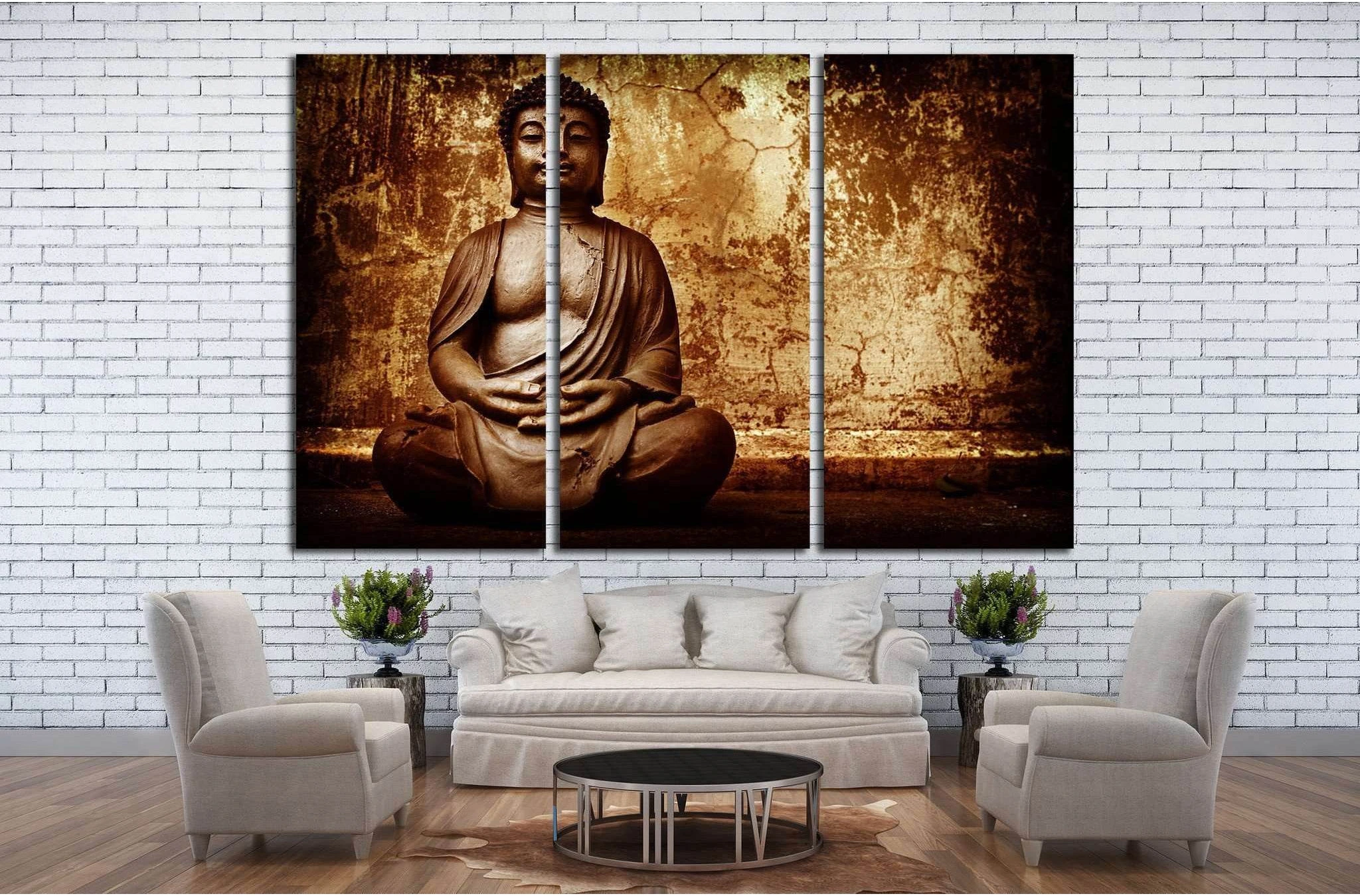 Zen Buddhism №706 Ready to Hang Canvas Print - Zellart Canvas Prints ALL_Products, s-706