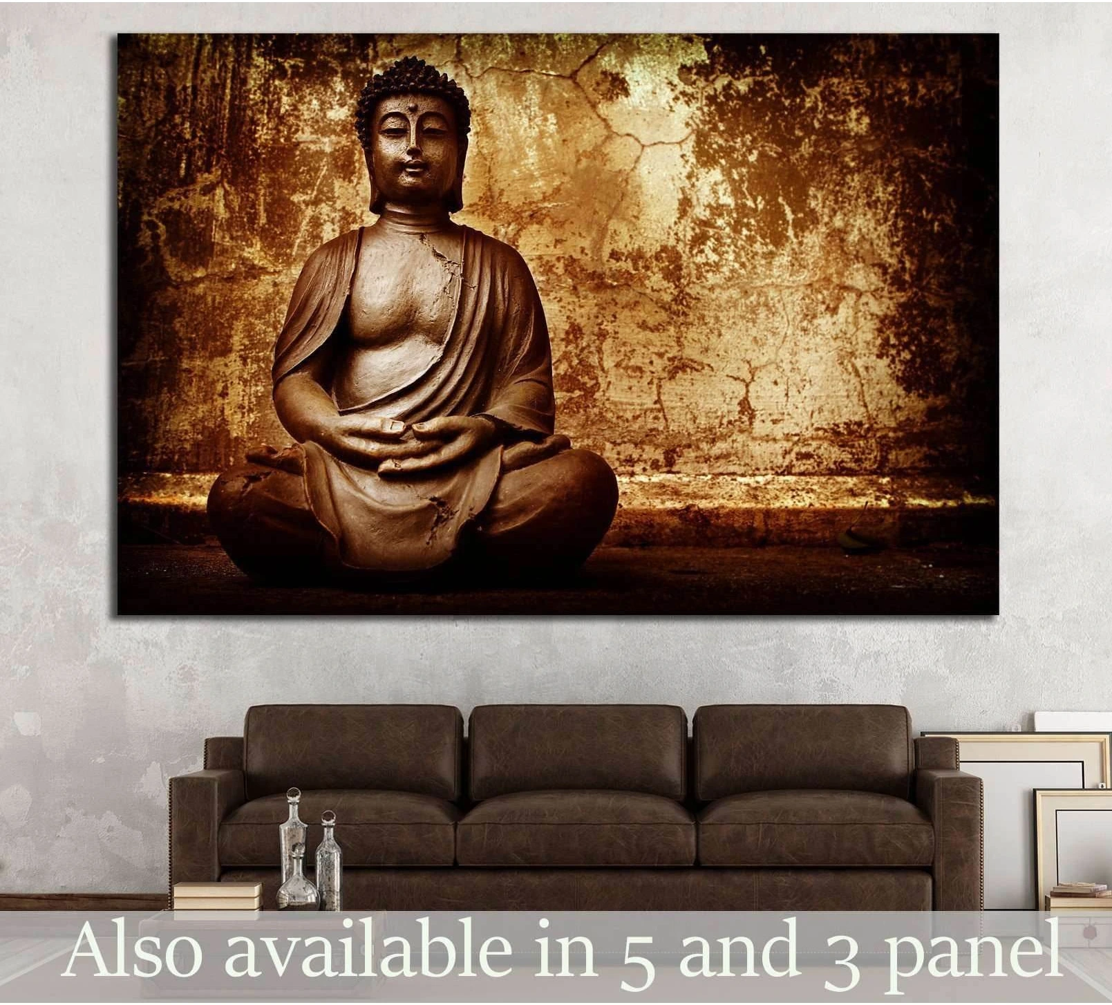 Zen Buddhism №706 Ready to Hang Canvas Print - Zellart Canvas Prints ALL_Products, s-706